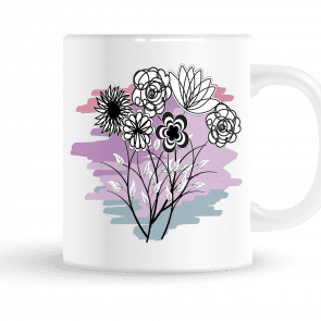 Abstract Spring Mug