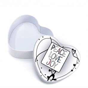 Peace Love Joy Gift Tins