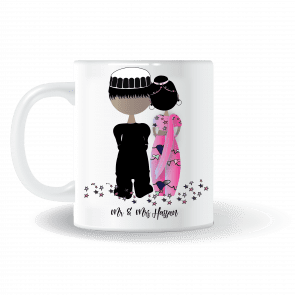 Asian Mr & Mrs Personalised Mug