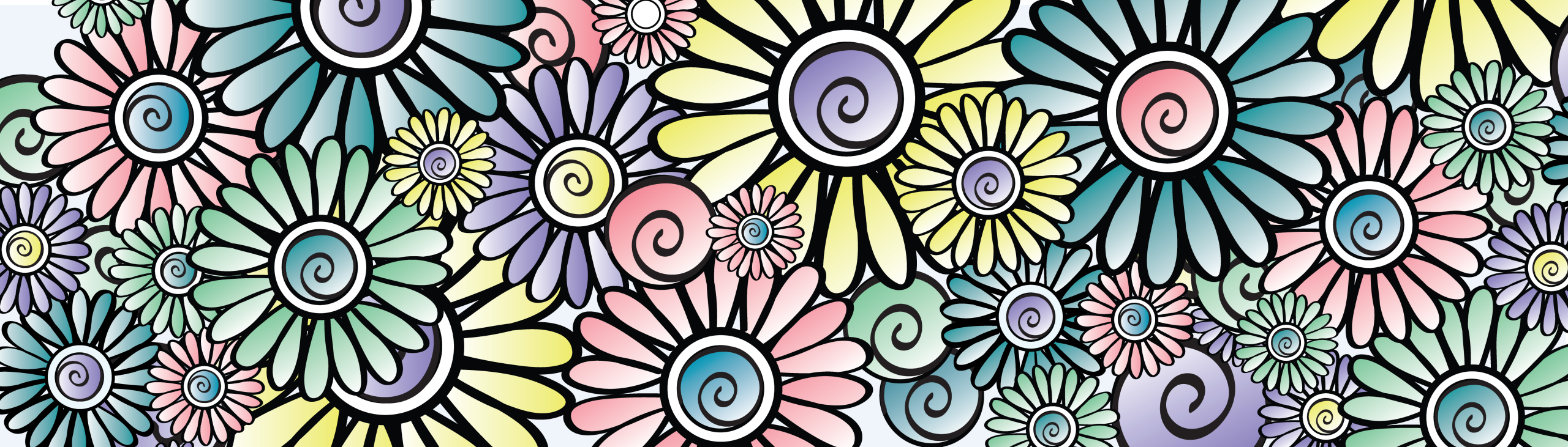 Blog multicolour Flower image